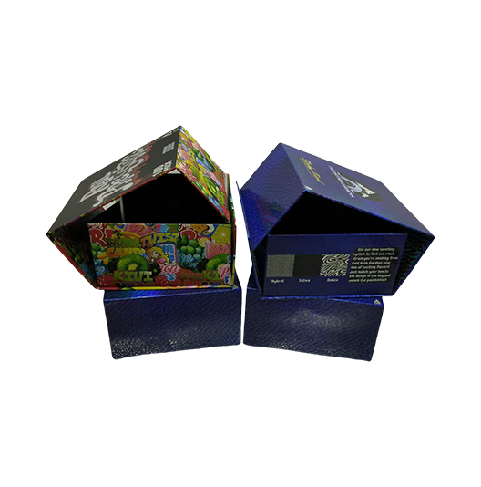 Folding beautiful gift box